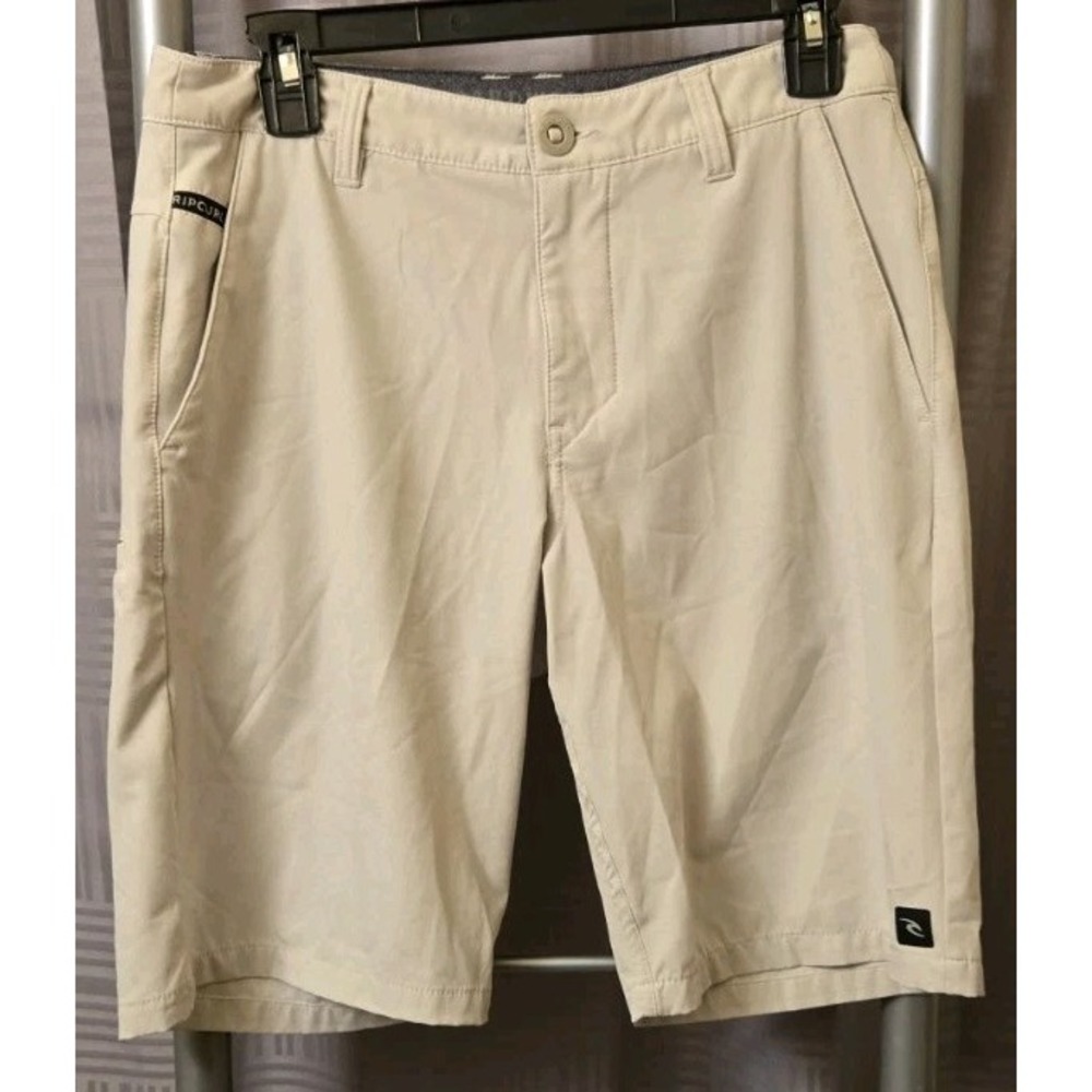 Rip Curl Men's Size 28 Boardwalk Performance Hybrid Board Shorts Tan Active‎